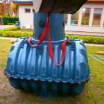 Kanalizācija ar Graf notekūdeņu attīrīšanas iekārtu